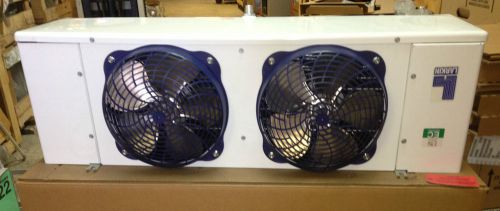 New 2 fan walk in freezer evaporator 9,400 btu&#039;s ec 404a 208/230 electric defros for sale