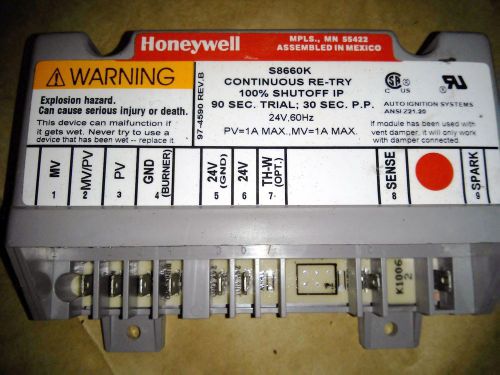 Honeywell S8660K Control Board - USED