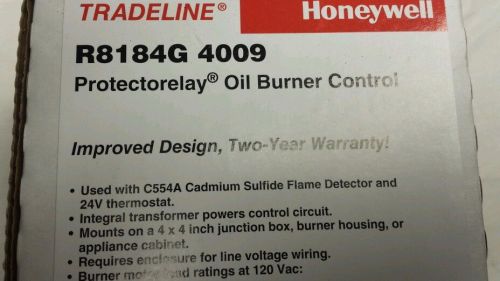 Honeywell R8184G 4009 oil burner control