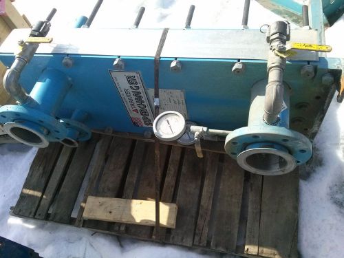 Tranter superchanger plate heat exchanger 44.7 sq.ft gc-225, mawp 100 @ 250° for sale