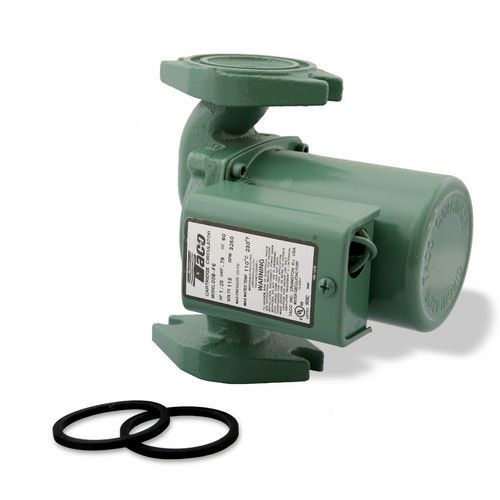 New taco 008-f6 cast iron cartridge circulator pump for sale