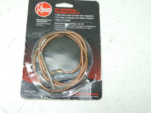 Rheem universal thermocouple 36&#034; model # 848059 w/ adapters for sale