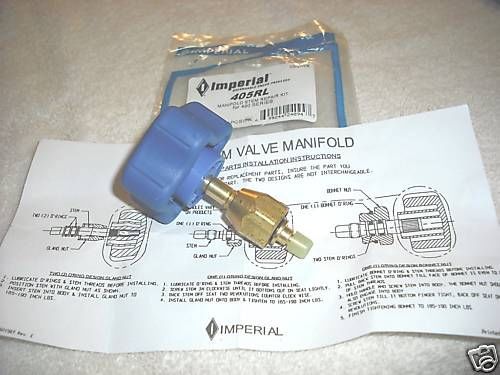 Imperial manifold stem repair kit *490 series #405rl for sale
