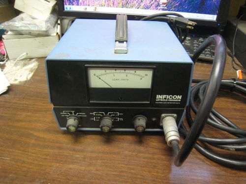 Inficon / leybold heraeus hld-2 halogen leak detector used free shipping for sale