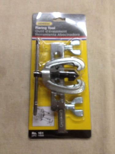 General flaring tool 3/16,1/4,5/16,3/8,7/16,1/2,5/8, no. 151 &#034; new &#034; for sale