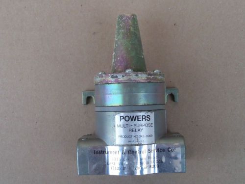 Powers Pneumatic Multipurpose Relay 019024 New