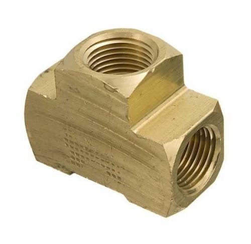 Hydraulic fitting 1/8&#034; brass female tee 1200 psi 3700x2 lot of 20 for sale