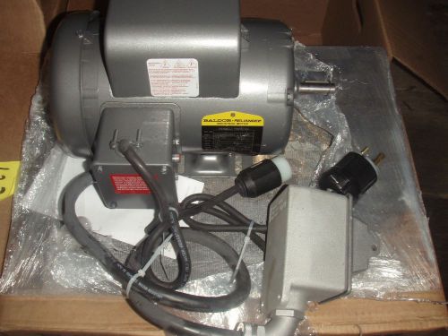 Baldor 1.5 Hp 115 volt 3450 RPM electric motor New old stock item Free shipping