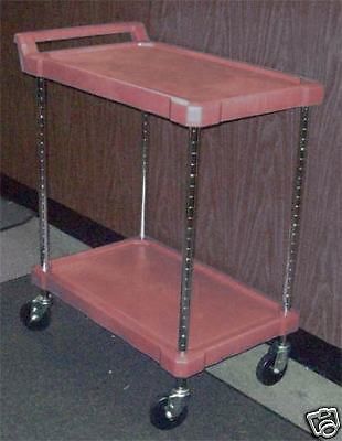 Metro 2 shelf utility cart bc1627-24t teaberry free s/h for sale