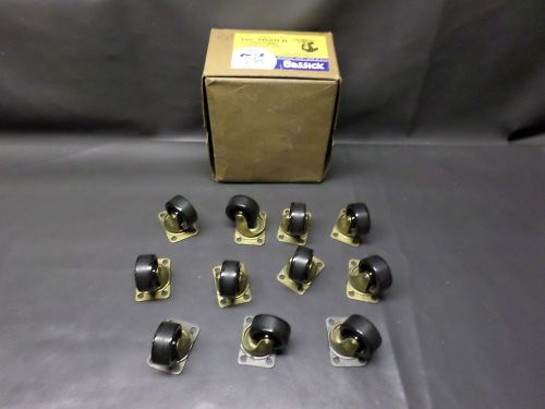 11 bassick ball bearing plate castors no. 7629 -b - original box for sale