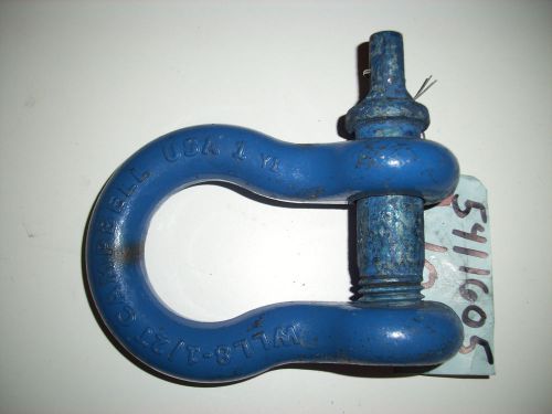 Campbell clevis screw pin anchor shackle 8 1/2 ton.  $22.99, free shipping. for sale