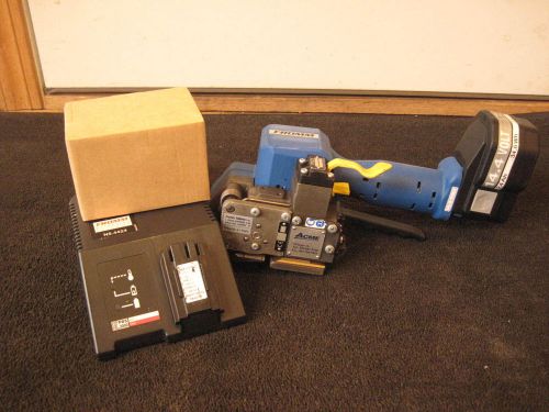 Fromm 5/8&#034; Strapping Tool Model P323 Battery Operated Signode Orgapack 14v