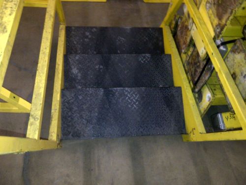 Industrial mezzanine stairs--3 step for sale