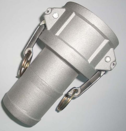 Part c 125 size 1 1/4&#034; female camlock x hose barbed aluminum camlock coupling for sale