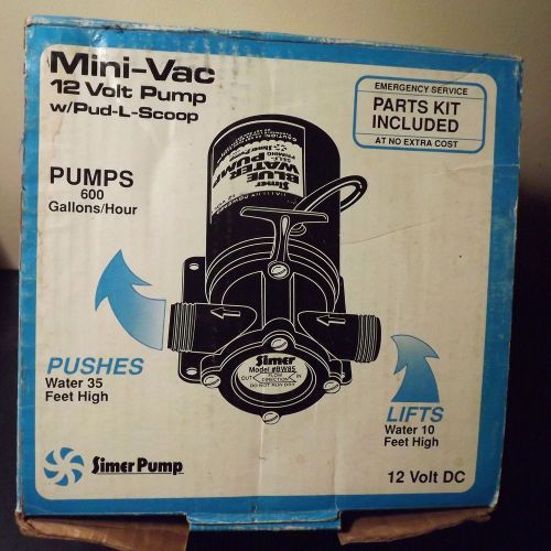 NEW IN BOX-&#034;SIMMER&#034; 12V High-Quality Pump(OFFERS WELCOME!! )