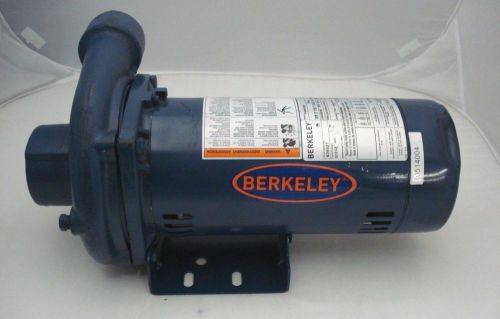 Berkeley centrifugal pump 2.5 hp 3 phase 3450 rpm 60hz s39527 for sale