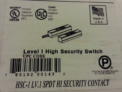 Potter Electric Signal HSC level 1 high security switch