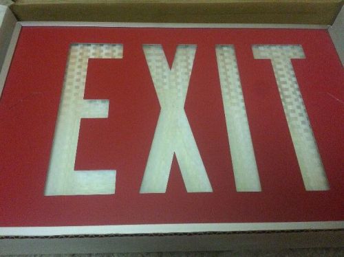 NEW IN BOX  ISOLITE Self-Luminous Exit Sign,., 1 Face-