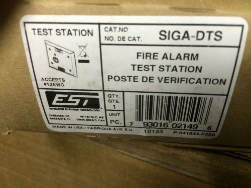 Edwards System Technology Siga-Dts Fire Alarm Test Station