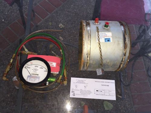 Used, Good Condition,Victaulic Fire pump test meter Style 735