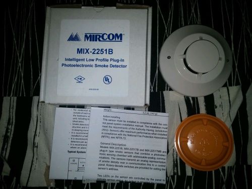 Mircom mix-2251b smoke detector (same as system sensor 2251, est 2251) for sale