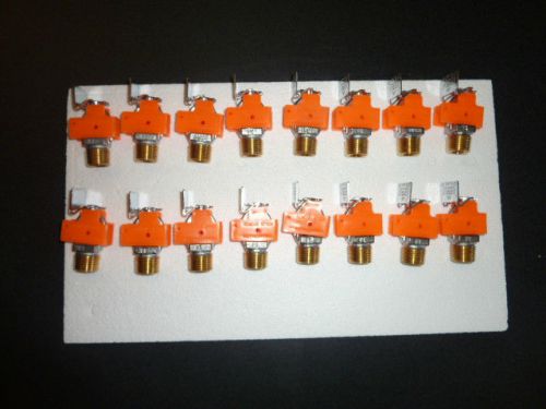 lot of 16 RELIABLE SPRINKLE HEADS f1f4 sidewall sprinkler quick response hsw-1
