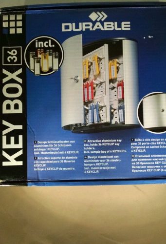 Key box 36 capacity silver for sale