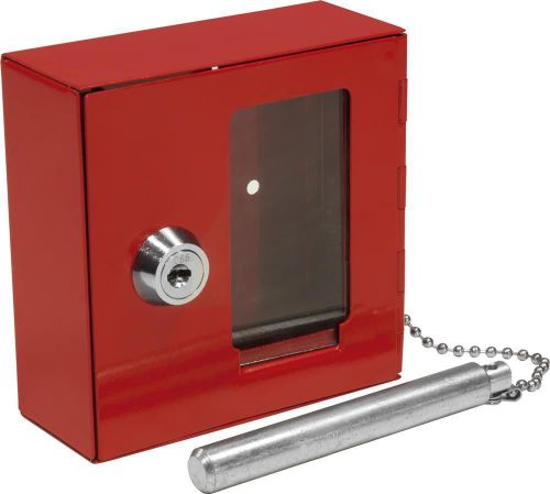Breakable emergency key box with attached hammer [id 2288974] for sale