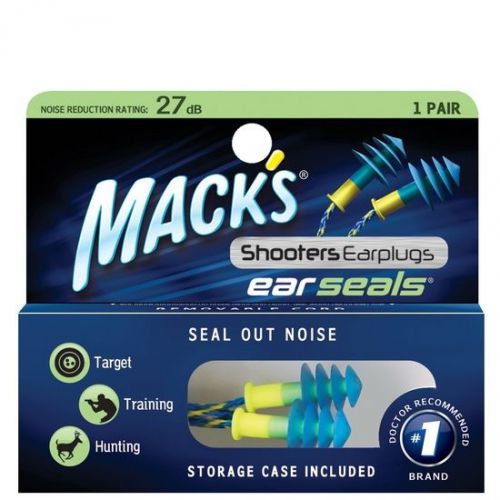 Mack&#039;s 4411 Ear Seals Earplugs 1 Pr Hunting Hearing Protection