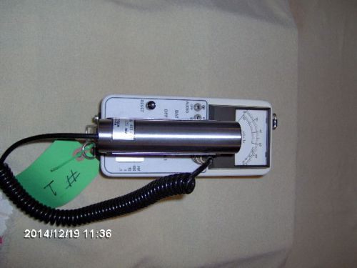 Victoreen Model 90 geiger counter w/ 493-50 GM probe Lot #1