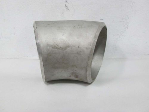 New ladish b6-sal 4in 45deg wp316 sch.4os stainless pipe fitting d336634 for sale