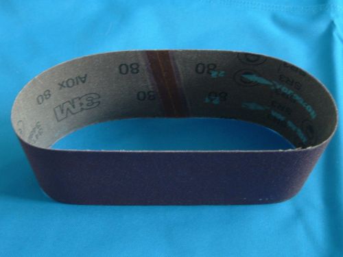 3M  80 Grit Sanding Belts  P/N 91040 01440 (Box of 10) 10 pack