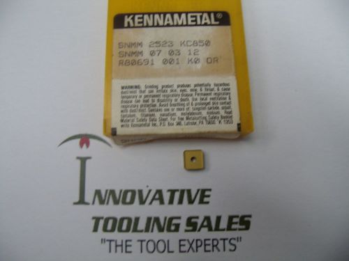 Snmm 2523 carbide insert grade kc850 kennametal brand 10 pcs for sale