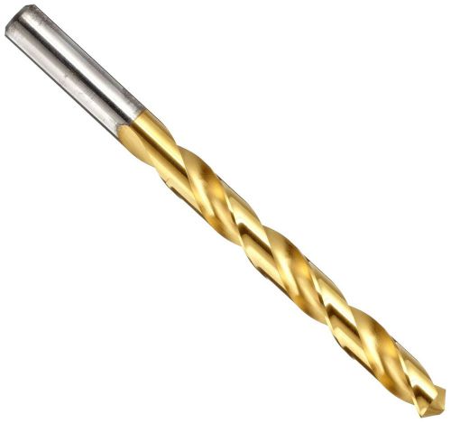 Precision Twist #37 Jobber Length Drill HSS TiN Coated 1 7/16&#034; Flute 2 1/2&#034; L