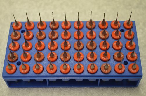 .0240 (.024)....#73....50 micro carbide drill bits....free shipping for sale
