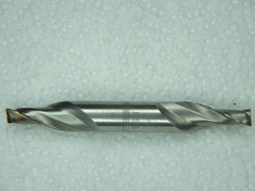 1/4 HSS KOBELCO DOUBLE END MILL 2 FLUTE MACHINING MACHINIST METALWORKING 2-19