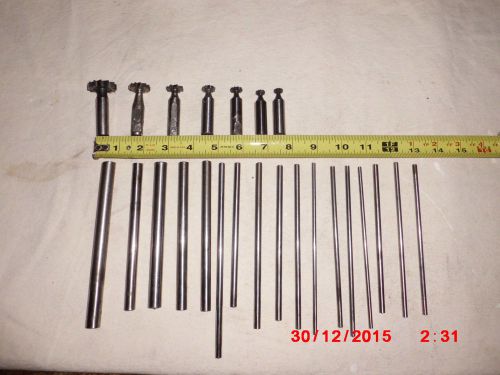 MACHINIST TOOLS LATHE  Lot oF End Mill Cutters