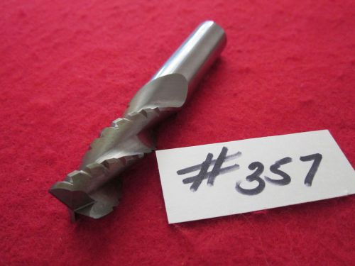 1 USA 5/8&#034; SOLID CARBIDE ALUMINUM CUTTING HIGH PERFORMANCE 3 FLUTE END MILL{357}