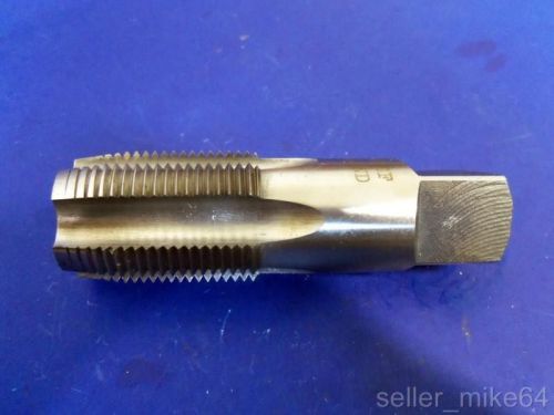 3/4&#034;-14 NPSF PIPE TAP, 3-1/4&#034; OVERALL LENGTH, HIGH SPEED STEEL
