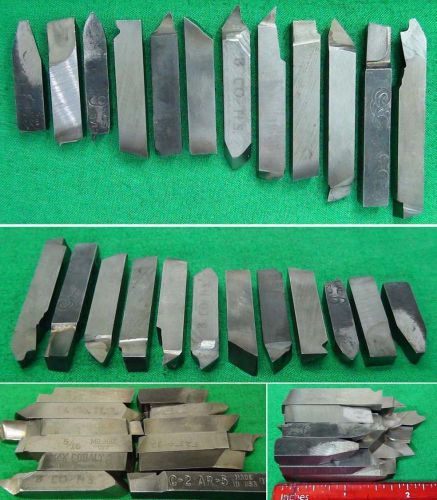 12 cobalt alloy 5/16 mini lathe bits sherline unimat machinist gunsmith tool lot for sale