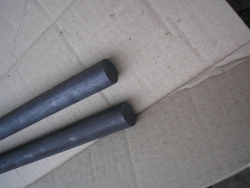 NOS soviet graphite carbone rod cylinder electrode 18mm X 255mm pair or more