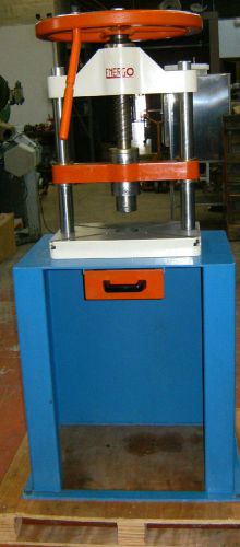 Energo model vite 60 manual screw press, made in italy, screw diameter 60 mm for sale