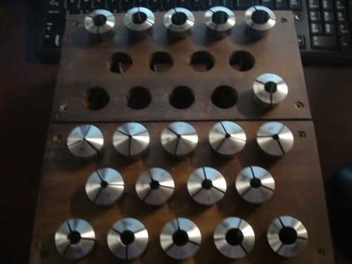 Round R8 Collet Set 20 pc # 2-20 and  1/2&#034; |KR4|
