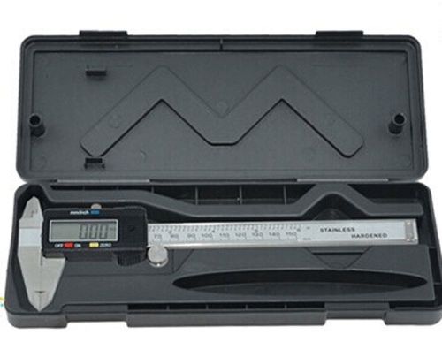 6-Inch Digital Caliper Stainless Steel 150mm Electronic Vernier Gauge Micrometer