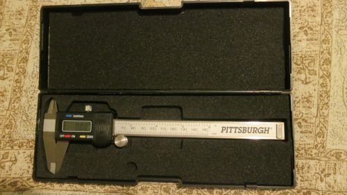 Pittsburg 0-6&#034;/150mm Electronic Digital Caliper