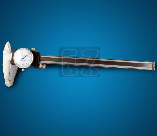 12&#034; dial caliper .001  dust shock proof stainless steel for sale