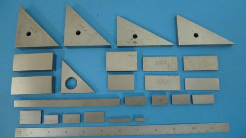 ANGLE &amp; SET UP / GAGE BLOCKS &amp; STEEL machinist tools *11