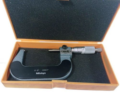 Mitutoyo 193-213 2-3&#034; digital outside micrometer for sale