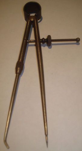 Vintage craftsman 6 inch hermaphrodite calipers w/ round legs for sale