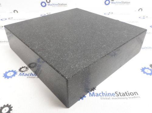 Clean!! granite surface plate - 12&#034; x 12&#034; x 3&#034; for sale